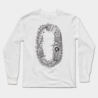 Letter O (Buu&Luu Alphabet) Long Sleeve T-Shirt